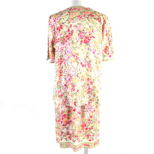 LEONARD setup Main: 100% cotton Multi Women L Used Authentic