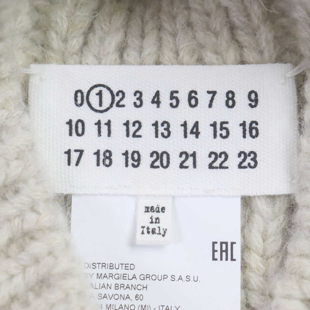 Maison Margiela Vest S51TH0074 Main: 83% wool, 10% mohair, 7% nylon beige Women S Used Authentic