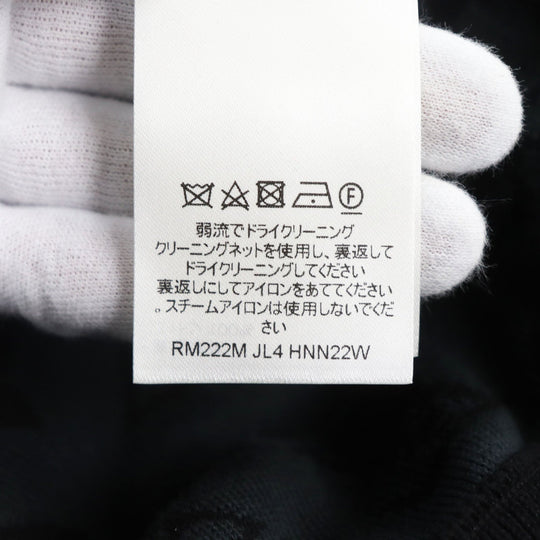 LOUIS VUITTON Blouson 1AA4XT Main: 100% cotton black LV Graffiti Zip Blouson mens M Used Authentic