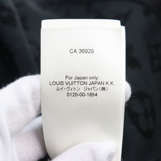 LOUIS VUITTON Blouson 1AA4XT Main: 100% cotton black LV Graffiti Zip Blouson mens M Used Authentic
