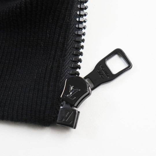 LOUIS VUITTON Blouson 1AA4XT Main: 100% cotton black LV Graffiti Zip Blouson mens M Used Authentic