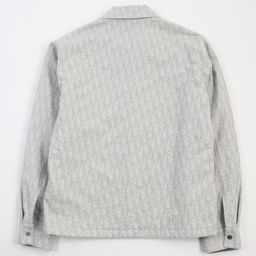 Dior HOMME Jacket 113C511A5046 Outer: 100% cotton, Lining: 100% polyamide (nylon), Filling: 100% polyester gray mens 48 Used Authentic
