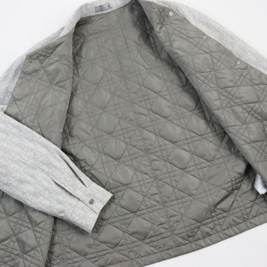 Dior HOMME Jacket 113C511A5046 Outer: 100% cotton, Lining: 100% polyamide (nylon), Filling: 100% polyester gray mens 48 Used Authentic