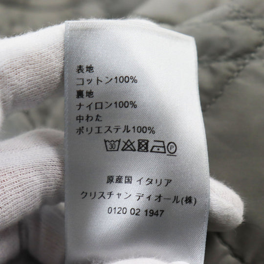 Dior HOMME Jacket 113C511A5046 Outer: 100% cotton, Lining: 100% polyamide (nylon), Filling: 100% polyester gray mens 48 Used Authentic