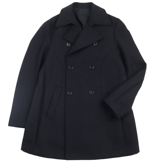 ESTNATION coat Main: 100% wool, lining: 100% cupra Dark navy mens 50 Used Authentic