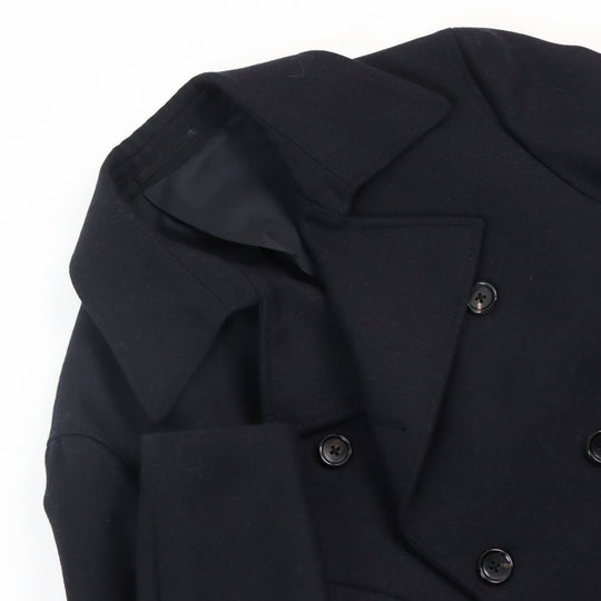 ESTNATION coat Main: 100% wool, lining: 100% cupra Dark navy mens 50 Used Authentic