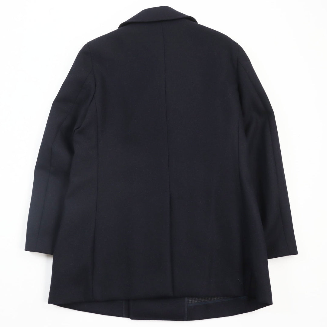 ESTNATION coat Main: 100% wool, lining: 100% cupra Dark navy mens 50 Used Authentic