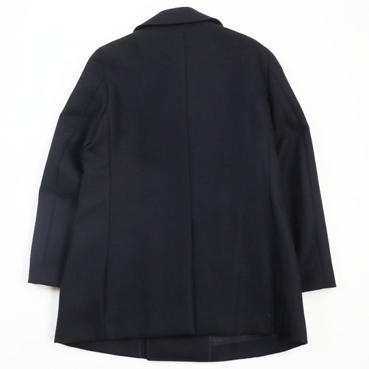 ESTNATION coat Main: 100% wool, lining: 100% cupra Dark navy mens 50 Used Authentic