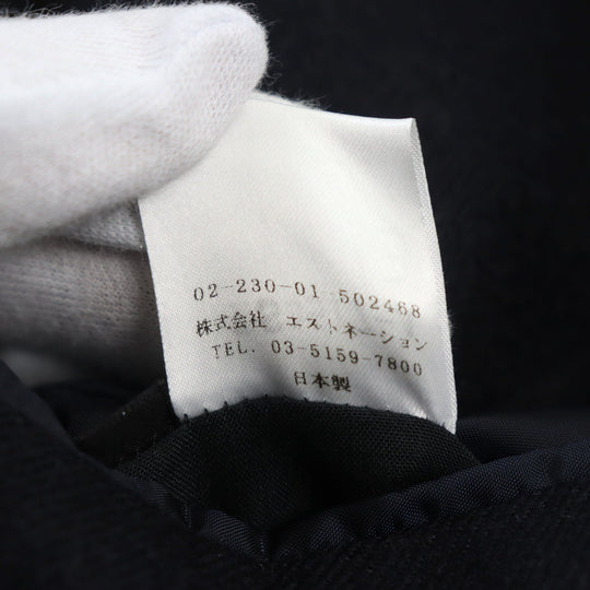 ESTNATION coat Main: 100% wool, lining: 100% cupra Dark navy mens 50 Used Authentic
