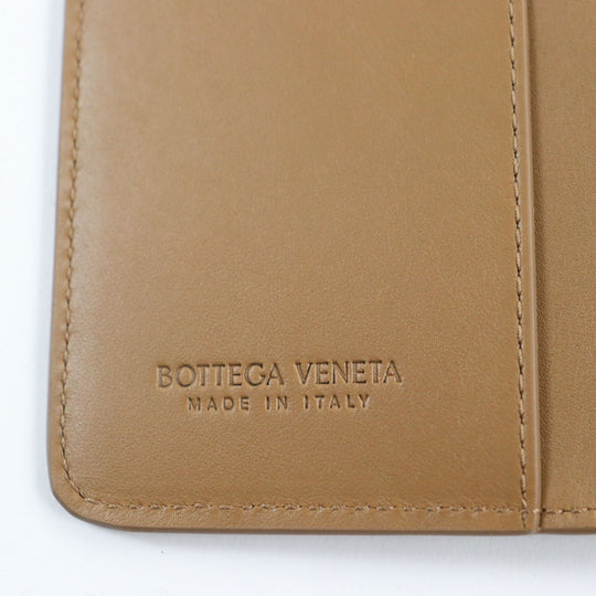 BOTTEGAVENETA Notebook cover 756136 leather Brown Medium Notebook Cover mens(Unisex) Used Authentic