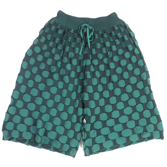 PLEATS PLEASE Wide pants PP74-KF752 Main: 55% cotton, Main: 45% polyester Gray green Women 3 Used Authentic