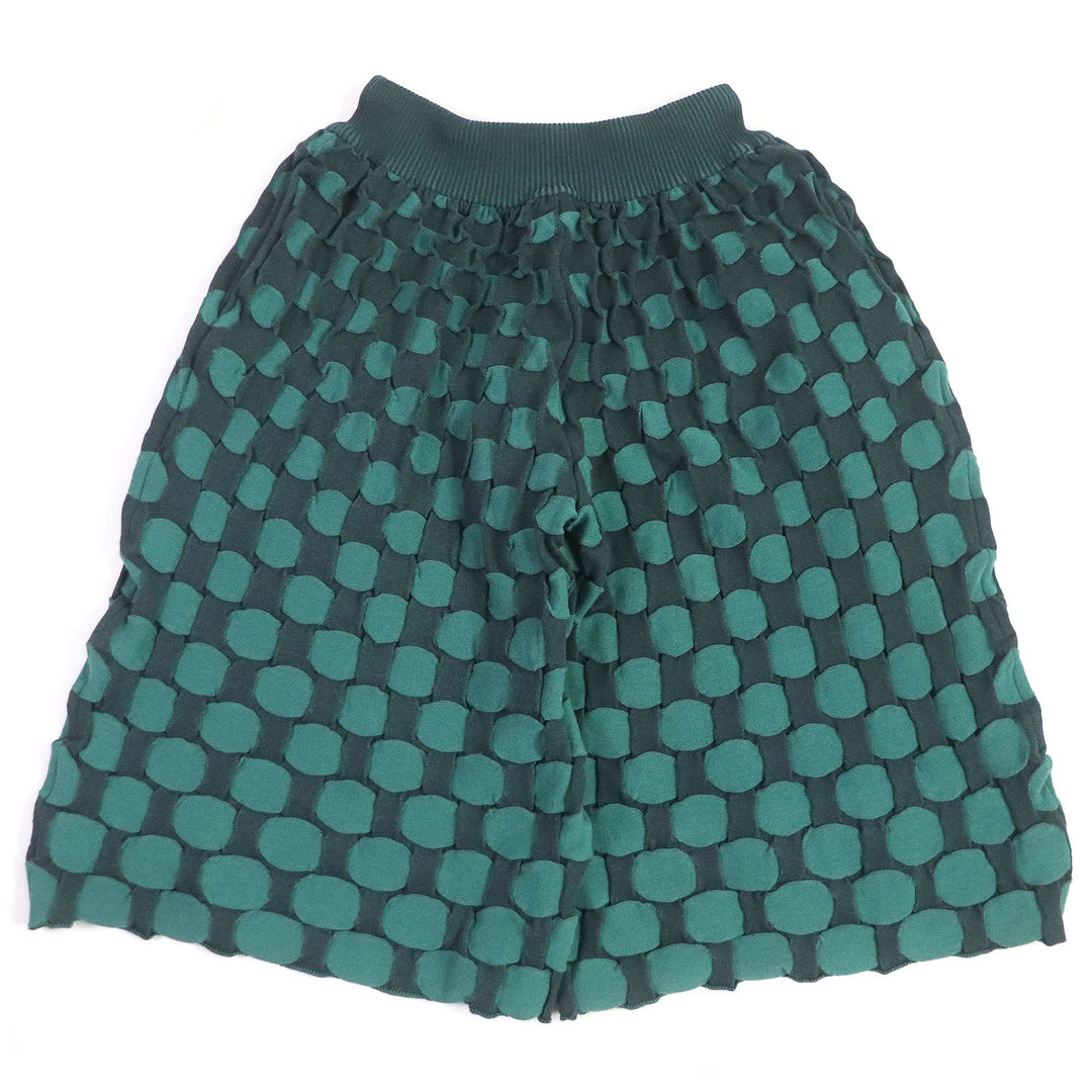PLEATS PLEASE Wide pants PP74-KF752 Main: 55% cotton, Main: 45% polyester Gray green Women 3 Used Authentic