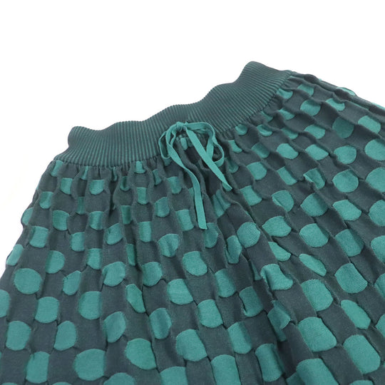PLEATS PLEASE Wide pants PP74-KF752 Main: 55% cotton, Main: 45% polyester Gray green Women 3 Used Authentic