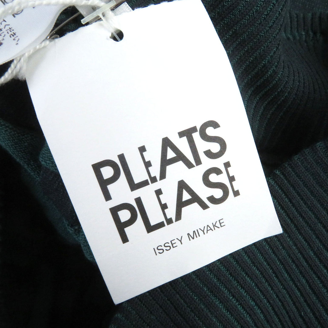 PLEATS PLEASE Wide pants PP74-KF752 Main: 55% cotton, Main: 45% polyester Gray green Women 3 Used Authentic