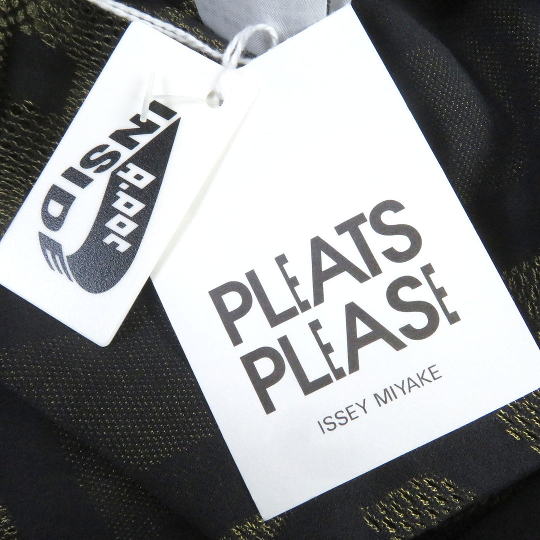 PLEATS PLEASE Pants PP01LF932 Main: 45% nylon, 45% polyester, 10% polyurethane yellow Women 3 Used Authentic