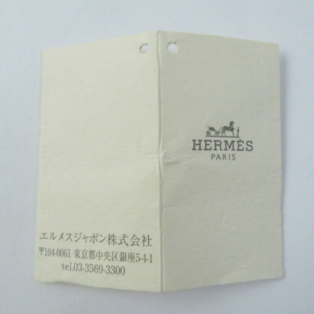 HERMES Necklace Buffalo horn, lacquer, leather pink Lift GM Women Used Authentic