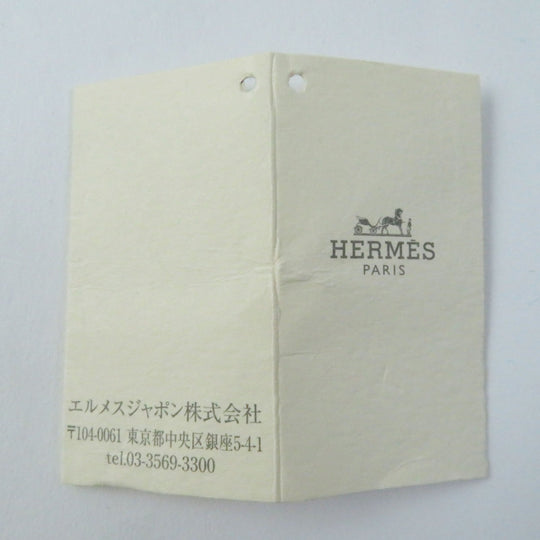 HERMES Necklace Buffalo horn, lacquer, leather pink Lift GM Women Used Authentic