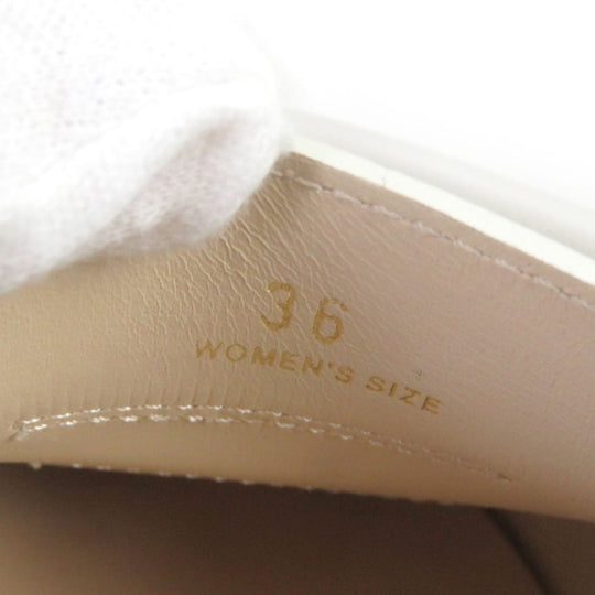 TOD�fS loafers Main: Leather off white Gommini Women 36 Used Authentic
