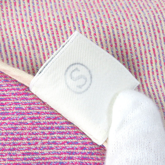 HERMES one piece Main: 100% cotton Pink type Women 34 Used Authentic