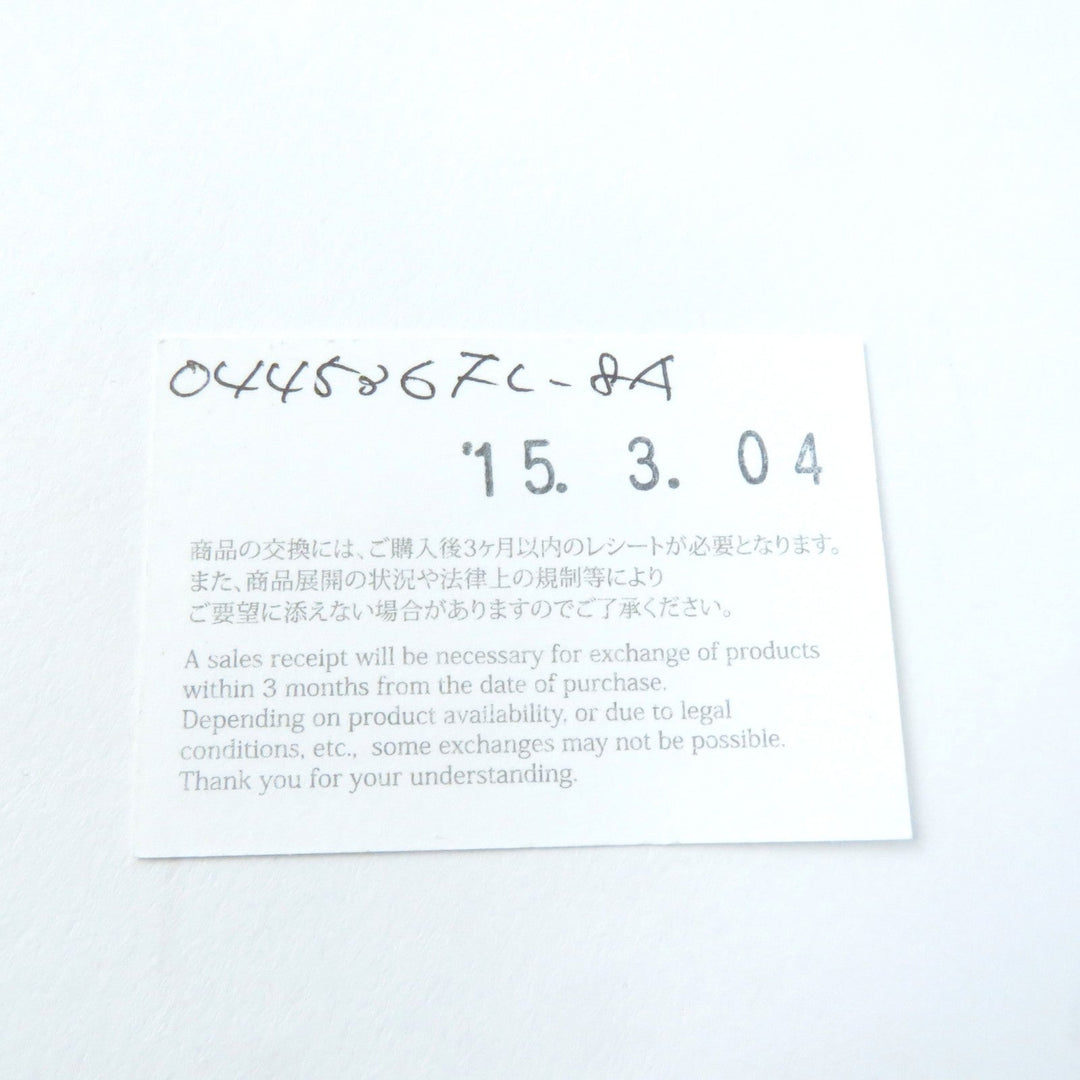 HERMES Necklace Top: Buffalo horn/Lacquer wood String: Waxed cotton Purple brown Lift GM Women Used Authentic