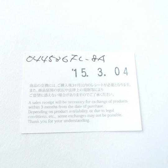 HERMES Necklace Top: Buffalo horn/Lacquer wood String: Waxed cotton Purple brown Lift GM Women Used Authentic