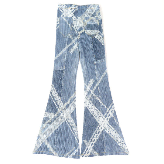 PLEATS PLEASE Other set Main: 100% polyester Blue type Women 3 Used Authentic