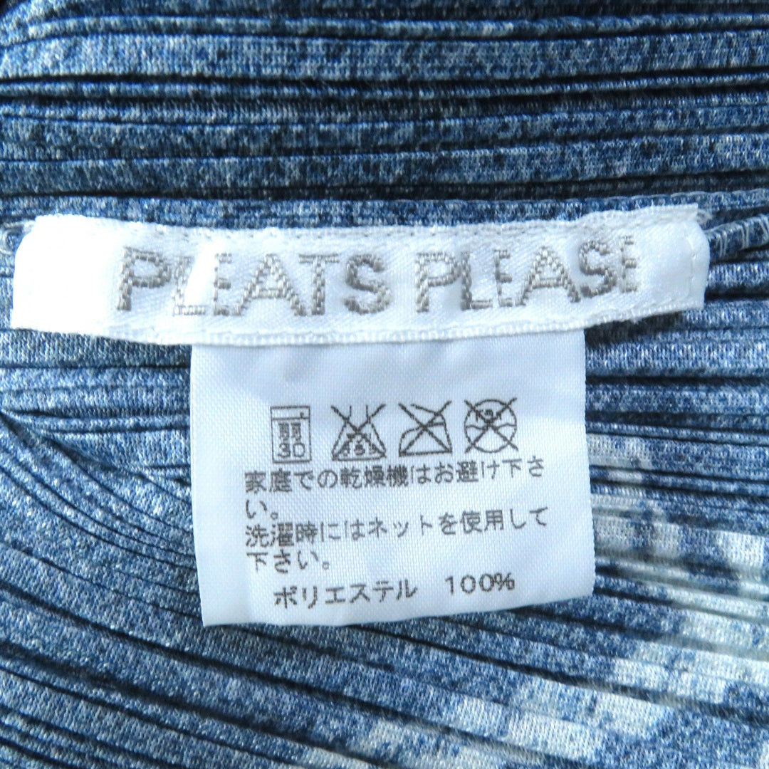 PLEATS PLEASE Other set Main: 100% polyester Blue type Women 3 Used Authentic