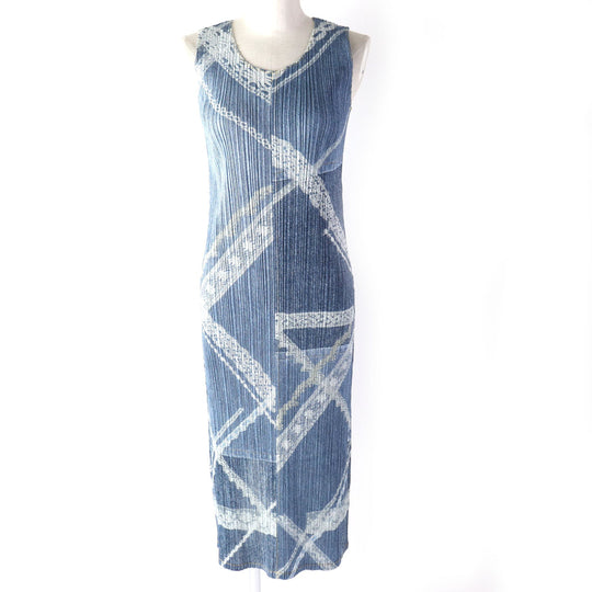 PLEATS PLEASE Other set Main: 100% polyester Blue type Women 3 Used Authentic