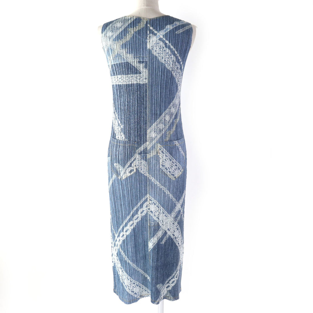 PLEATS PLEASE Other set Main: 100% polyester Blue type Women 3 Used Authentic