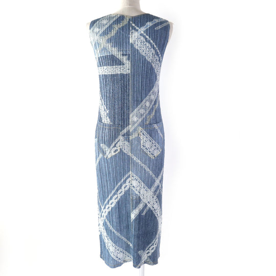 PLEATS PLEASE Other set Main: 100% polyester Blue type Women 3 Used Authentic