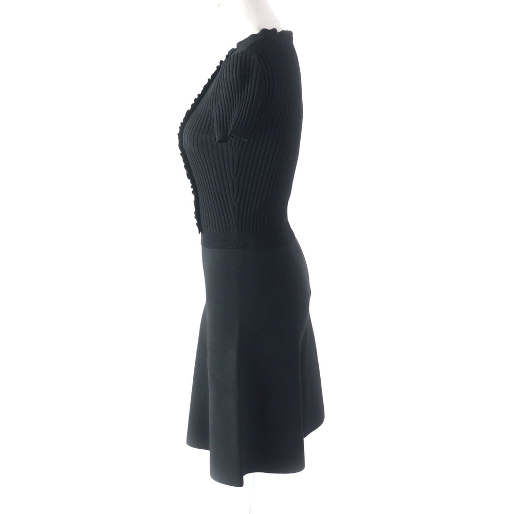 VALENTINO one piece MB3KD050336 Outer material: 83% viscose, Outer material: 17% rayon, Outer material: 71% cotton, Outer material: 21% rayon, Outer material: 8% nylon black Women S Used Authentic