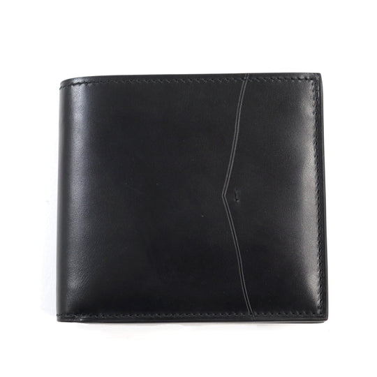 EDWARD GREEN Bifold Wallet Main: Leather black mens Used Authentic