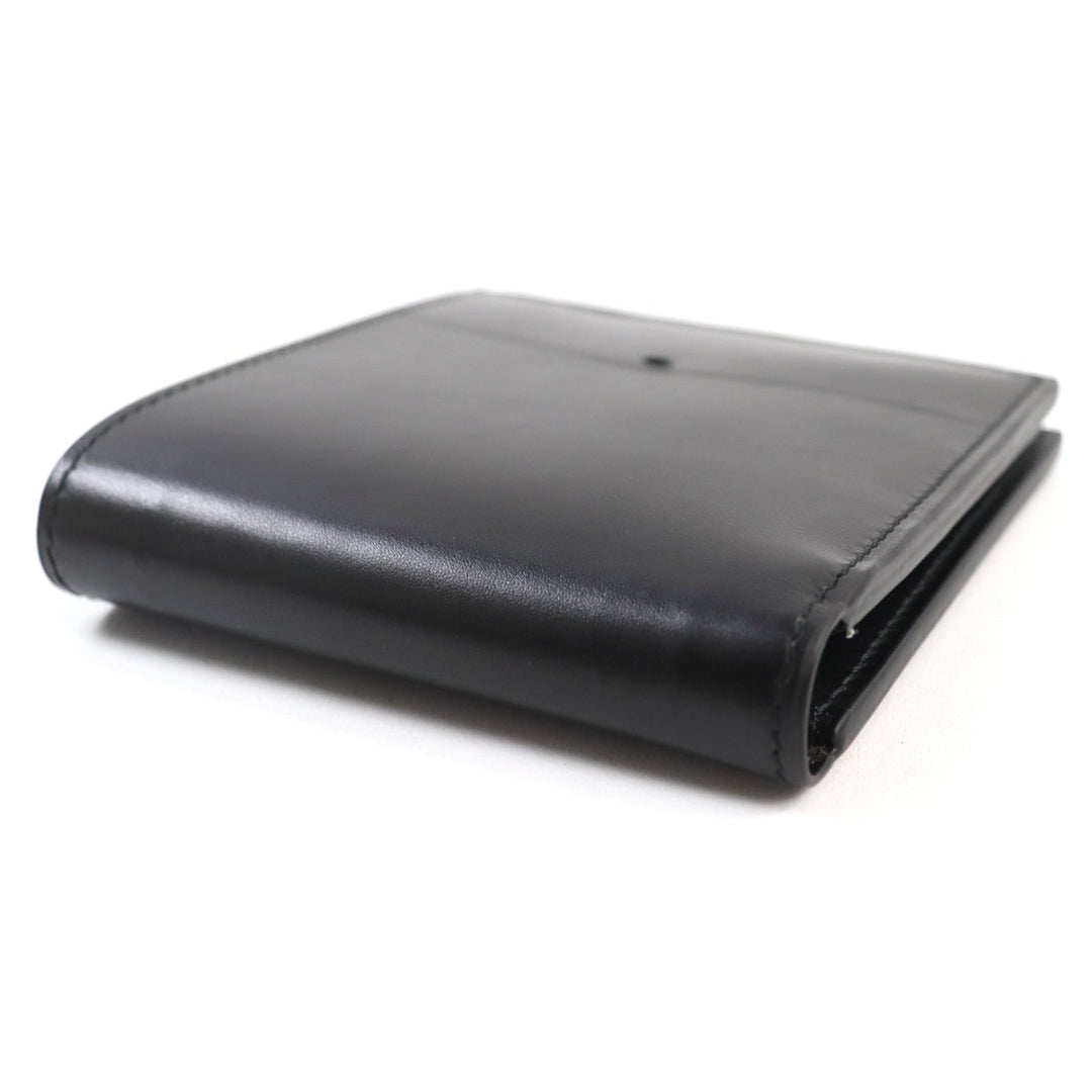 EDWARD GREEN Bifold Wallet Main: Leather black mens Used Authentic