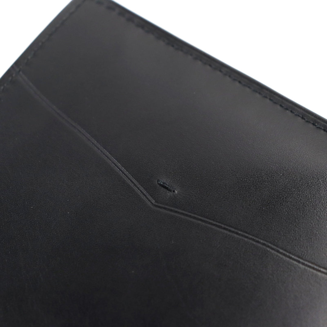 EDWARD GREEN Bifold Wallet Main: Leather black mens Used Authentic