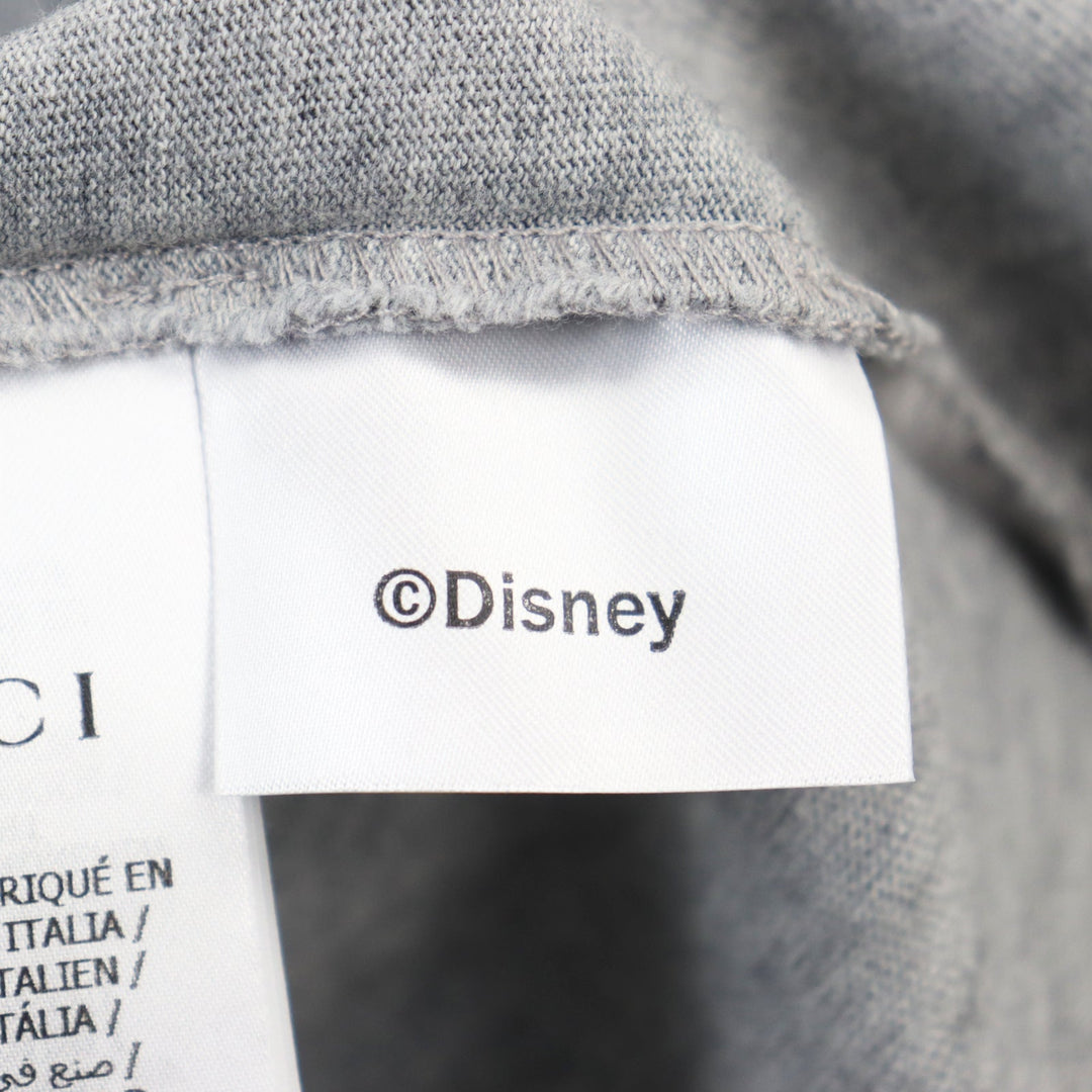 GUCCI Short sleeve T-shirt 548334 XJDAE Main: 100% cotton gray mens XXL Used Authentic