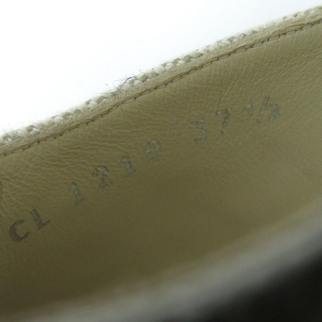 LOUIS VUITTON Sandals canvas multicolor Espadrille sandals Wedge sole Starboard Lines Women 37 1/2 Used Authentic