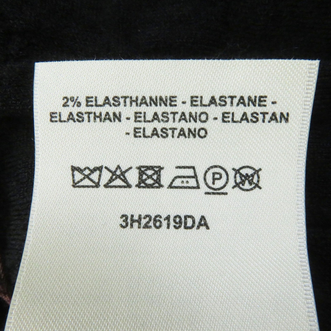 HERMES knit 3H2619DA Outer fabric: 46% cashmere, Outer fabric: 46% silk, Outer fabric: 7% nylon, Outer fabric: 2% polyurethane, Collar and cuffs: 50% silk, 42% cashmere, 6% nylon, 2% polyurethane black De Re Boucle Women 34 Used Authentic