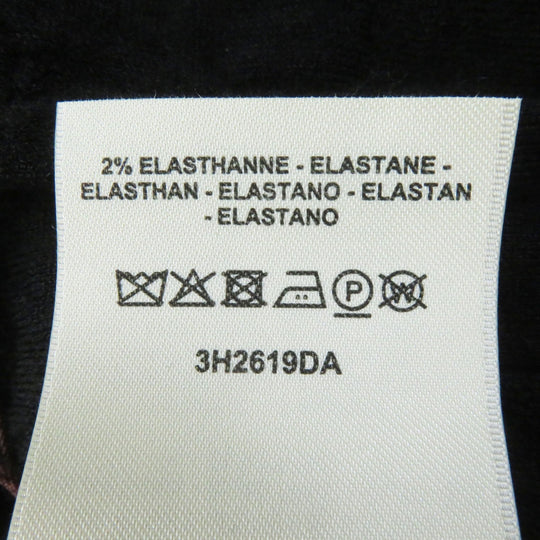 HERMES knit 3H2619DA Outer fabric: 46% cashmere, Outer fabric: 46% silk, Outer fabric: 7% nylon, Outer fabric: 2% polyurethane, Collar and cuffs: 50% silk, 42% cashmere, 6% nylon, 2% polyurethane black De Re Boucle Women 34 Used Authentic