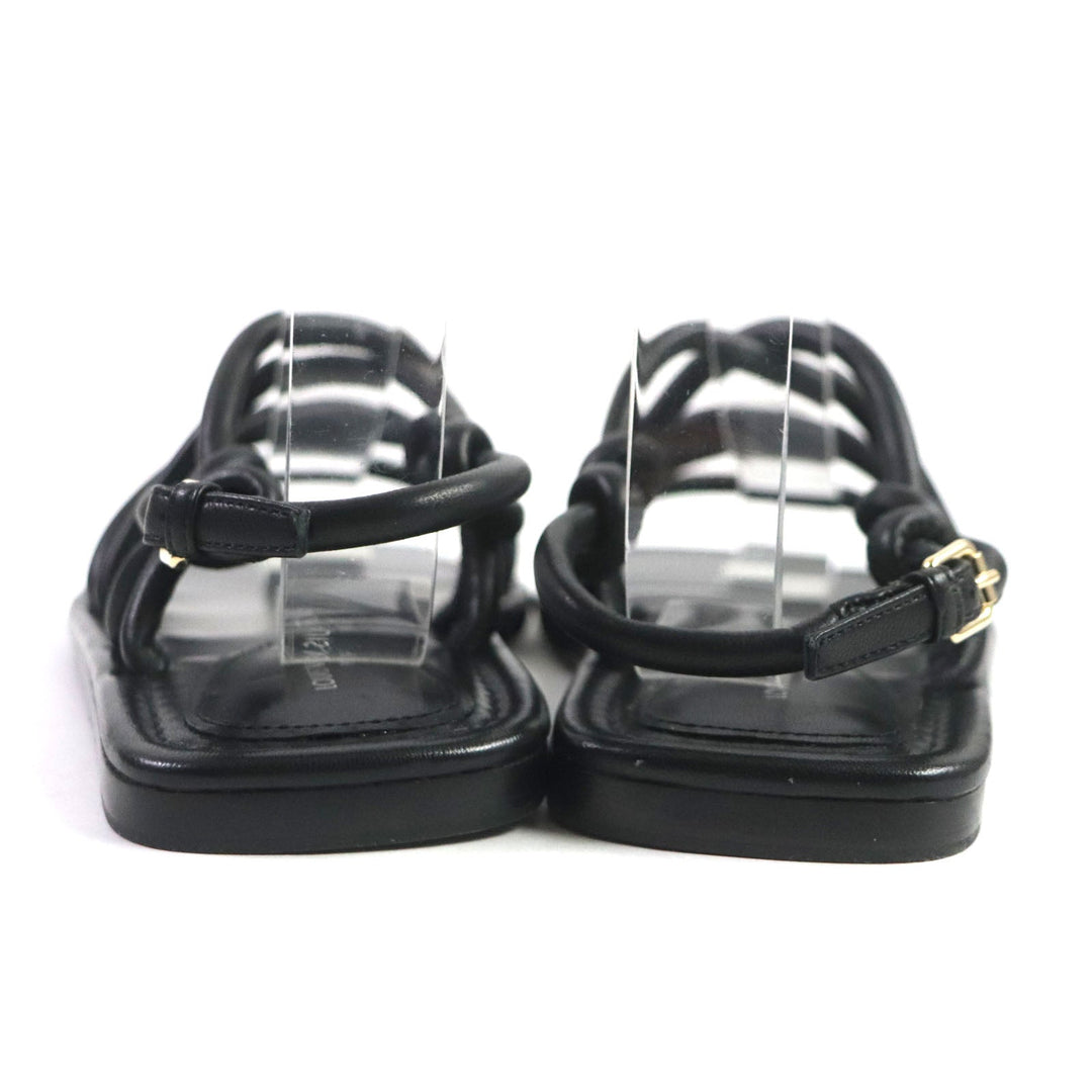 LOUIS VUITTON Sandals Main: Leather black Women 36 1/2 Used Authentic