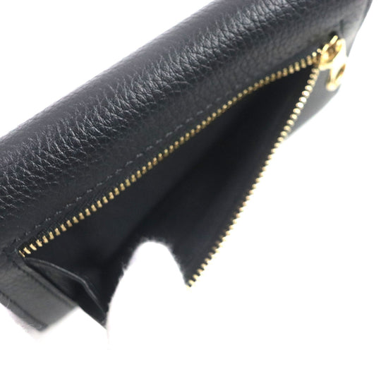SEE BY CHLOE Tri-fold wallet CHS17WP781349001 Main: Leather black Lizzie Women Used Authentic