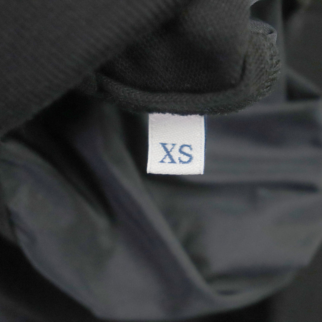 MONCLER Short sleeve polo shirt Main: 100% cotton, back body: 100% polyester black Women XS Used Authentic