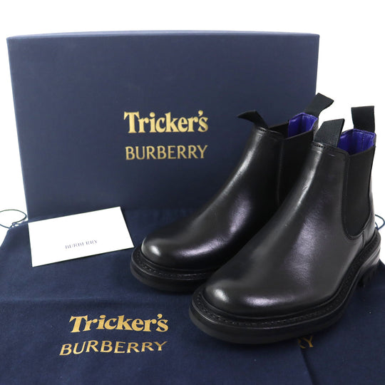 BURBERRY short boots Upper: Cowhide, Polyurethane, Cotton Sole: Rubber black DEE LOW Women 2 Used Authentic