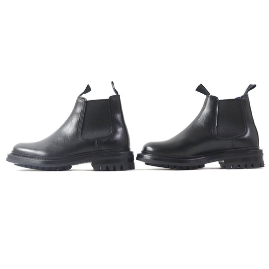 BURBERRY short boots Upper: Cowhide, Polyurethane, Cotton Sole: Rubber black DEE LOW Women 2 Used Authentic
