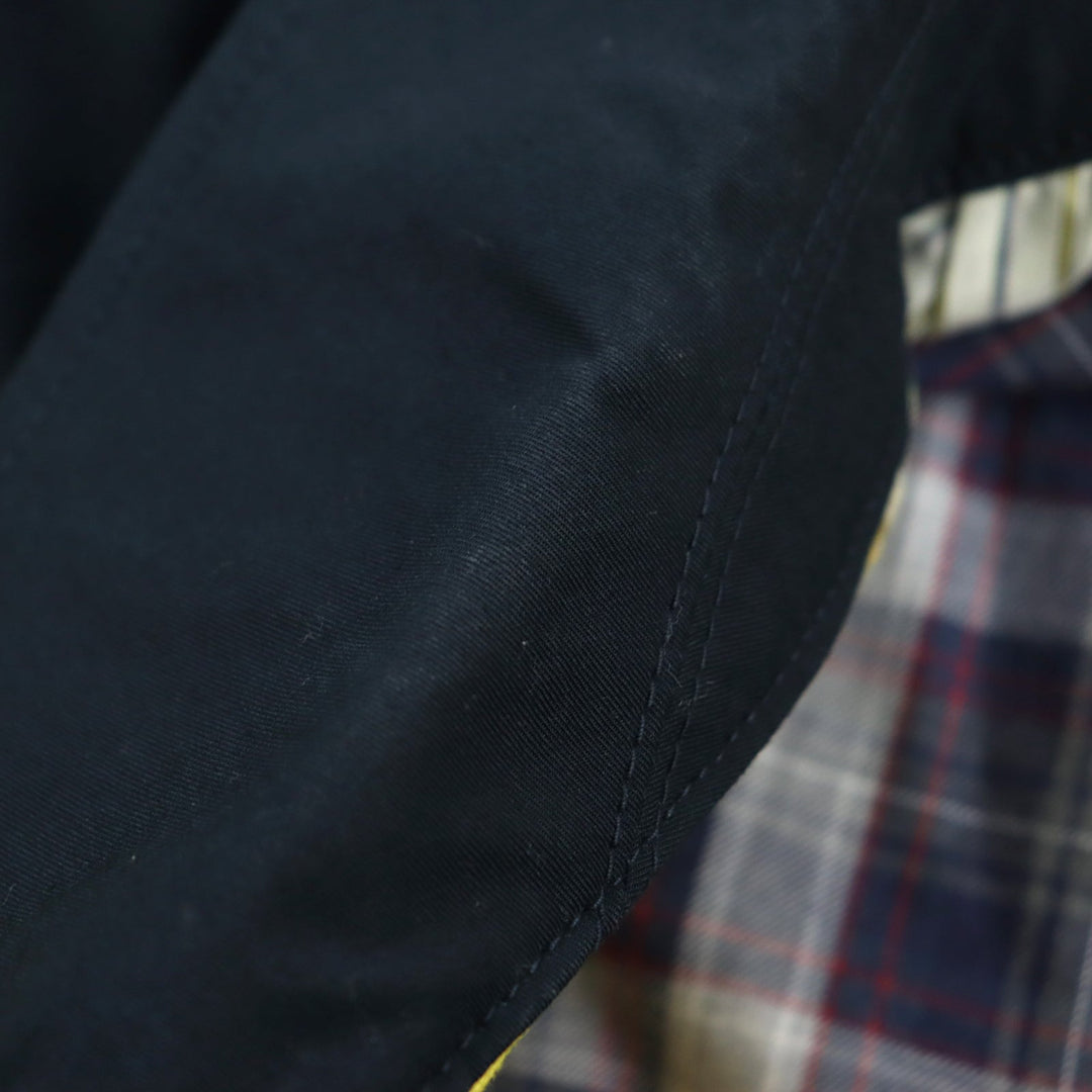 JUNYA WATANABE COMME des GARCONS coat WE-C002 Outer material: 100% cotton, Lining: 100% cotton, Sleeve lining: 100% cupra, Leather part: artificial leather Navy yellow mens S Used Authentic