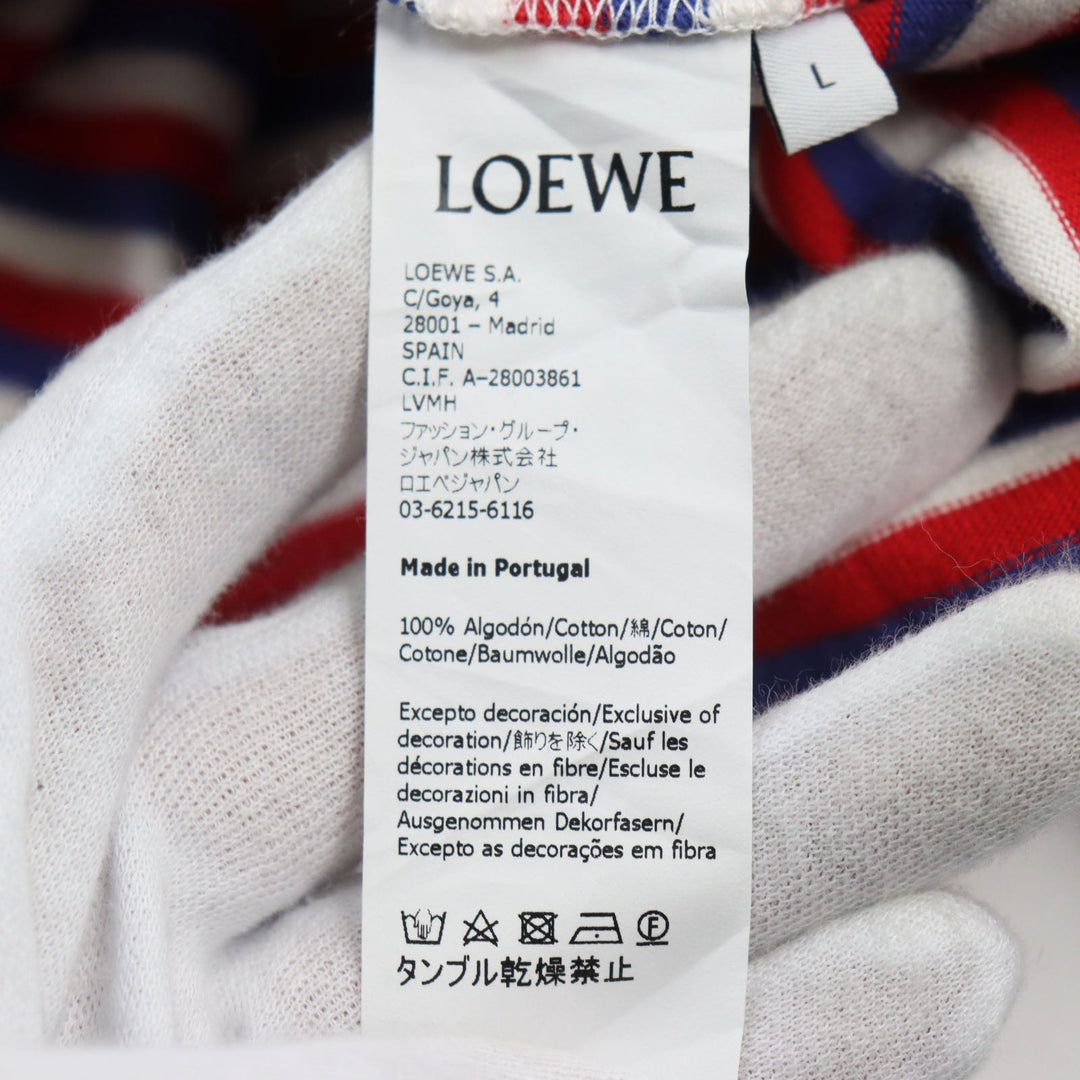 LOEWE Hoodie H616341X45 Main: 100% cotton multicolor mens L Used Authentic