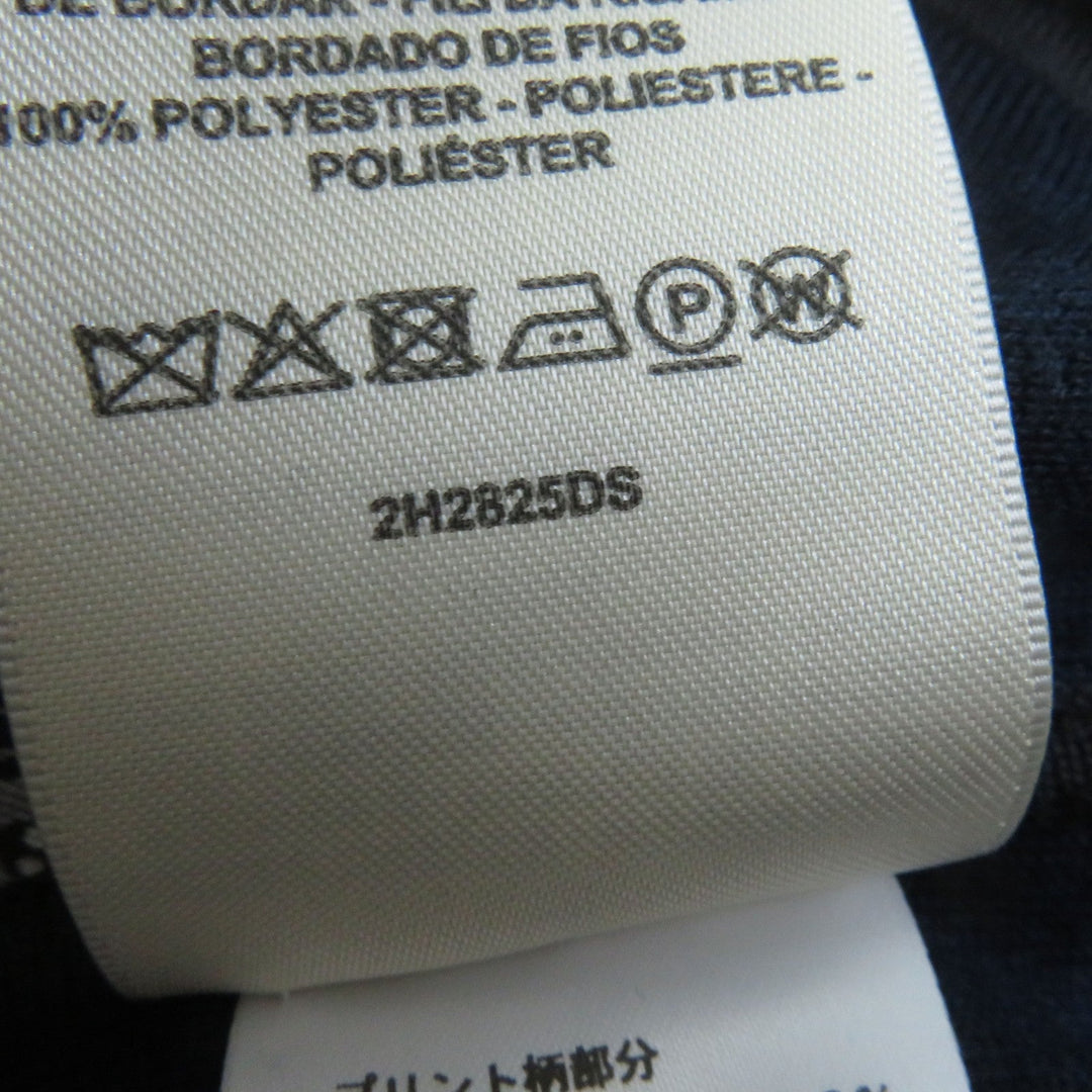 HERMES one piece 2H2825DS Main: 100% silk, Main: 50% cashmere, Main: 50% silk, Part: 48% cashmere, Part: 48% silk, : 3% nylon, 1% polyurethane, Embroidery: 100% polyester gray HARNAIS DE COUR Court harness Women 34 Used Authentic