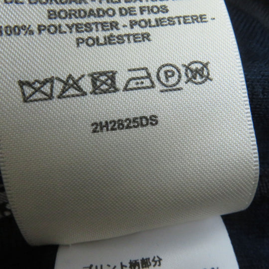 HERMES one piece 2H2825DS Main: 100% silk, Main: 50% cashmere, Main: 50% silk, Part: 48% cashmere, Part: 48% silk, : 3% nylon, 1% polyurethane, Embroidery: 100% polyester gray HARNAIS DE COUR Court harness Women 34 Used Authentic