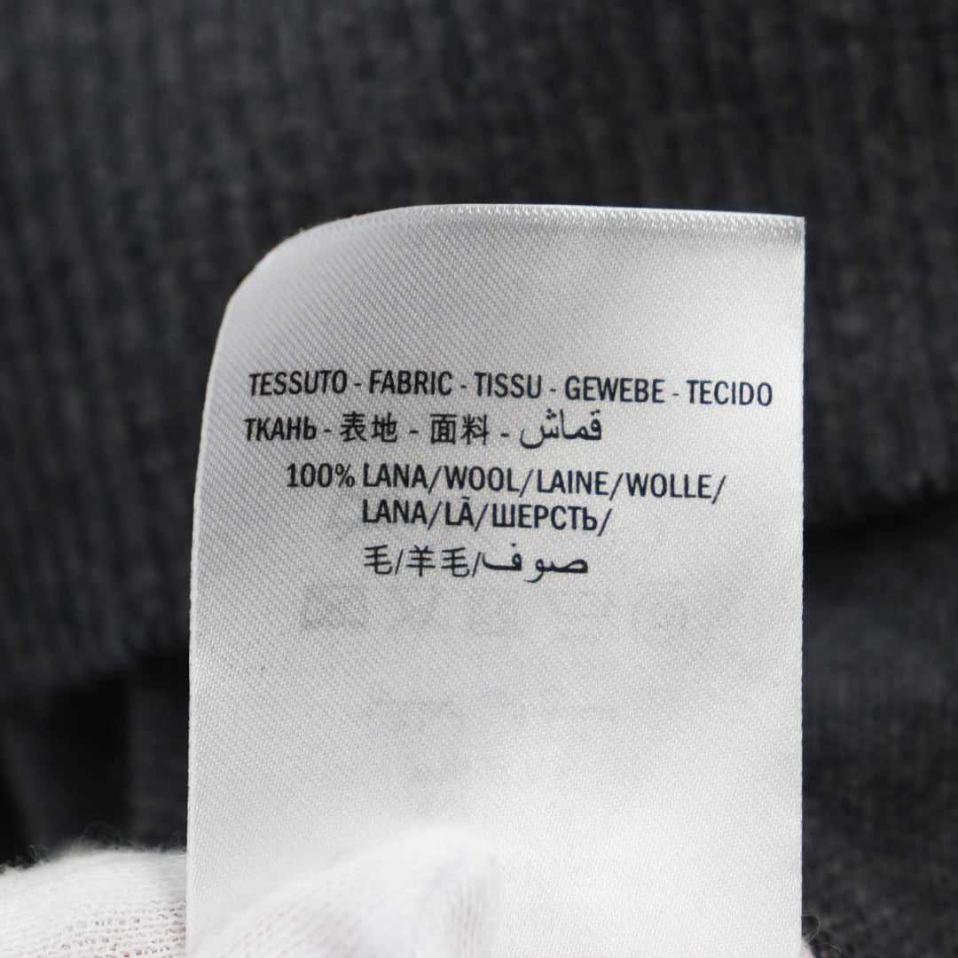 GUCCI cardigan 429901 Main: 100% wool gray mens XS Used Authentic