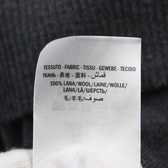 GUCCI cardigan 429901 Main: 100% wool gray mens XS Used Authentic