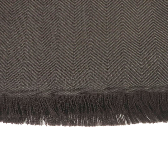 GUCCI Scarf Main: 100% wool Brown mens Used Authentic